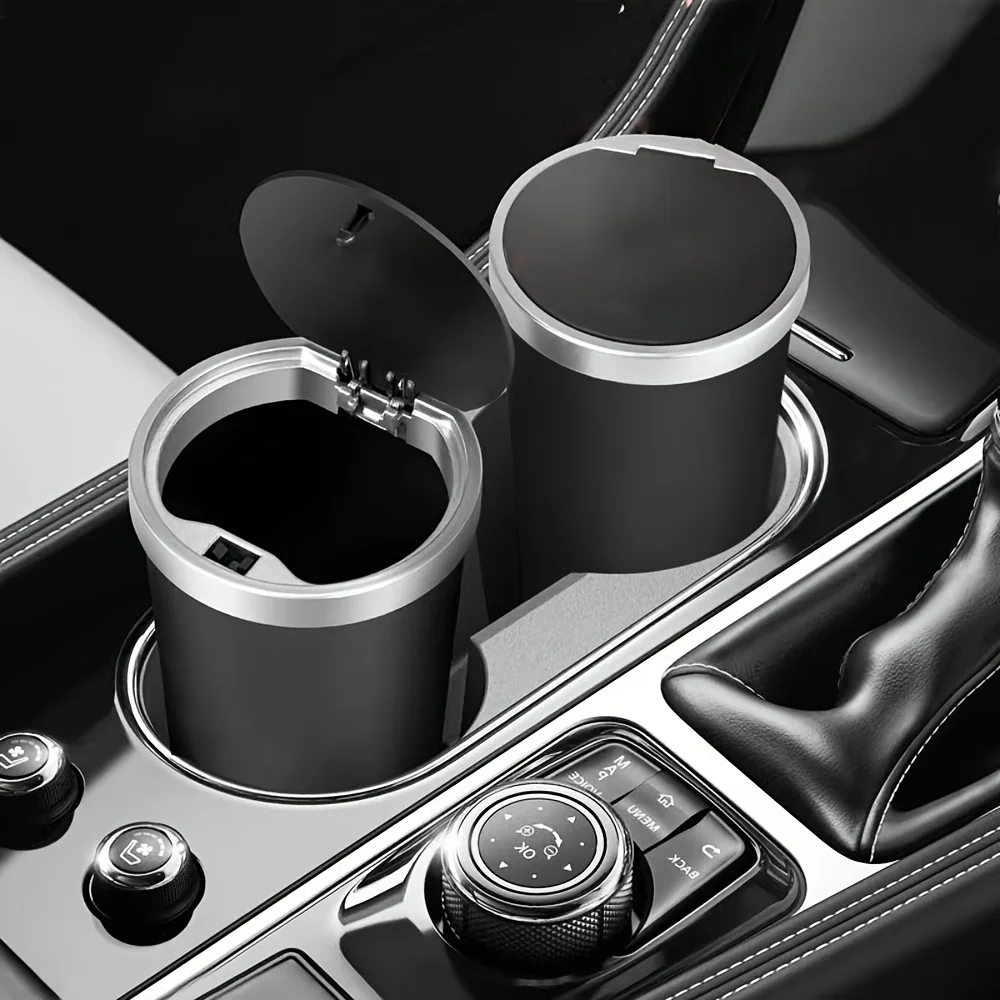 Compact Leakproof Mini Car Tra - Waterproof Car Trash Can With Lid 评论和价格