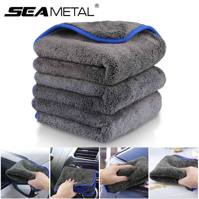 SEAMETAL 1200GSM Microfiber Ca - Microfiber Car Drying Towel Super Absorbent 评论和价格