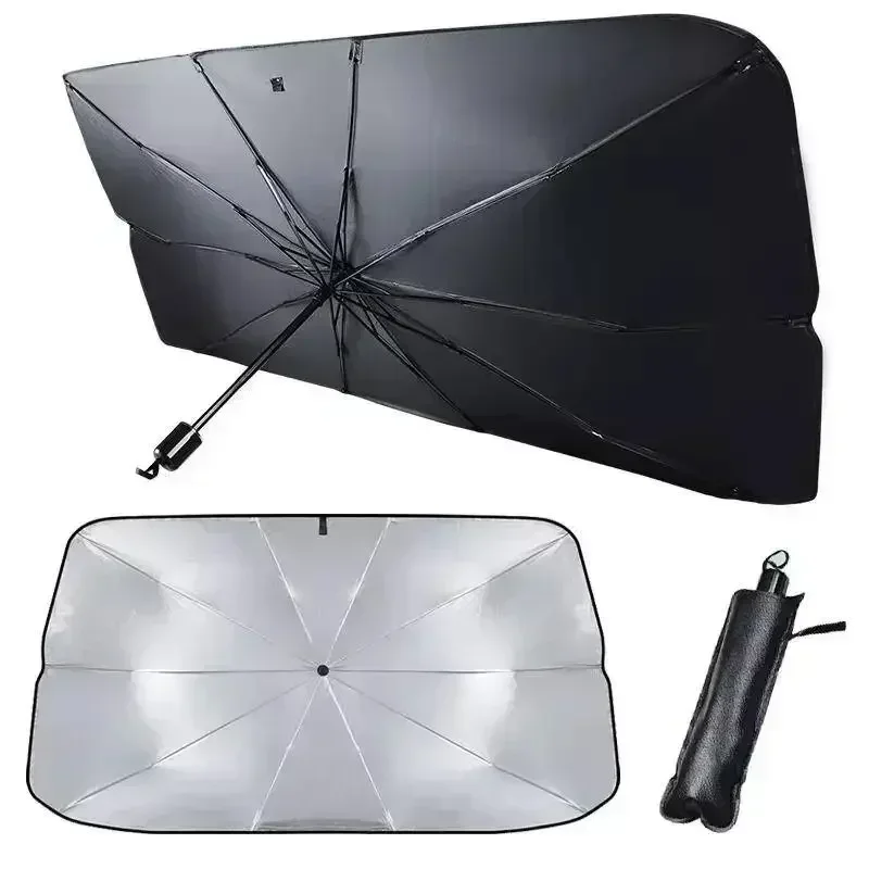 Foldable Car Umbrella Sunshade - Car Sunshade Windshield Umbrella Foldable 评论和价格