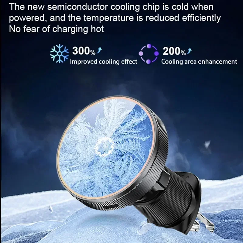 15W TEC Magnetic Wireless Car  - Magnetic Phone Holder For Car Vent 评论和价格