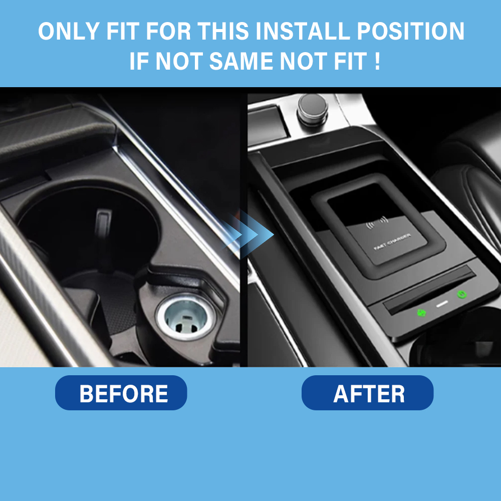 Moreway Phone Holder Mount Fas - Wireless Car Charger Mount Fast Charging 评论和价格