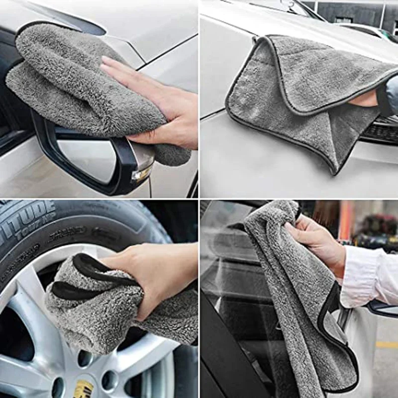 Car Microfiber Towel Cleaning  - Microfiber Car Drying Towel Super Absorbent 评论和价格